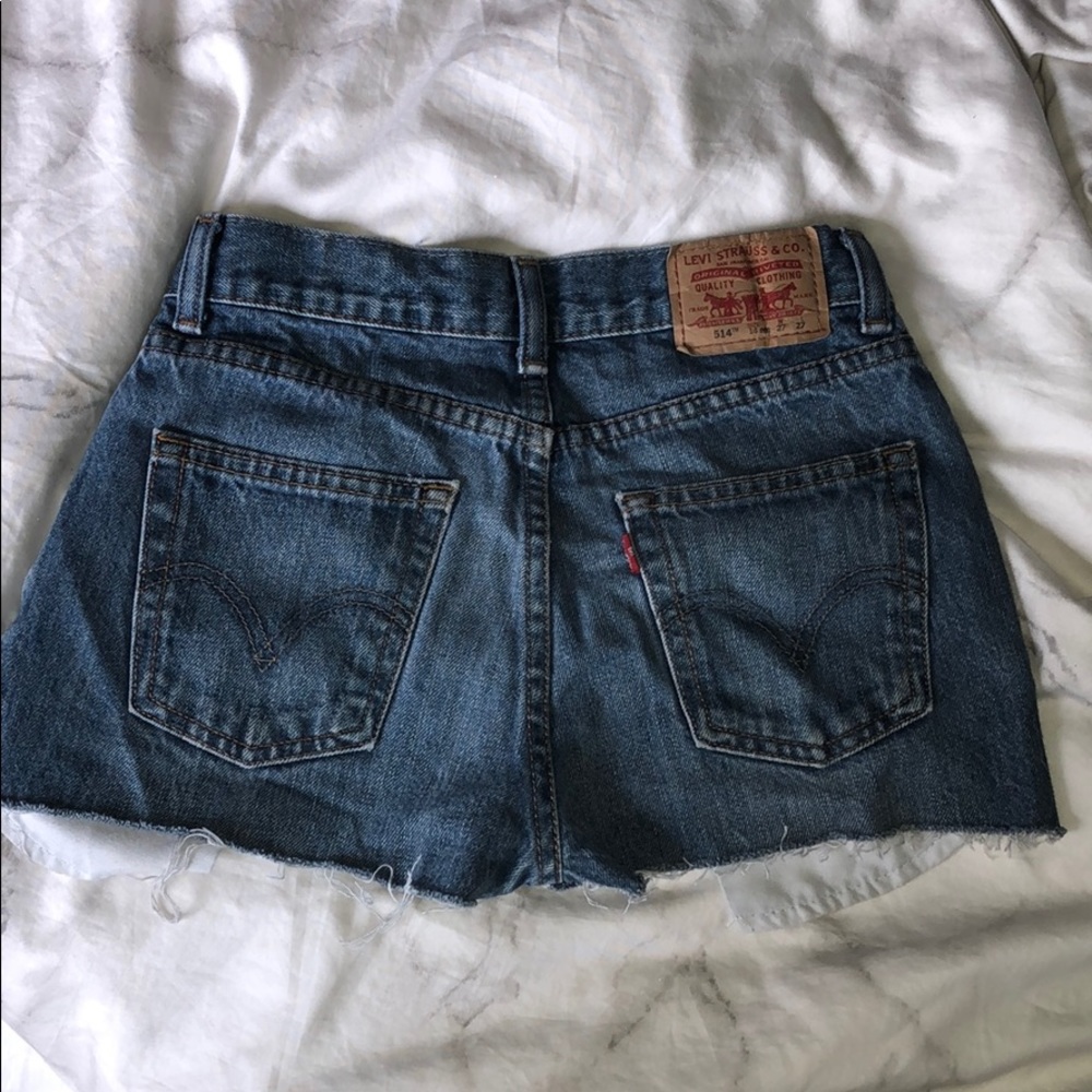 Levi denim shorts